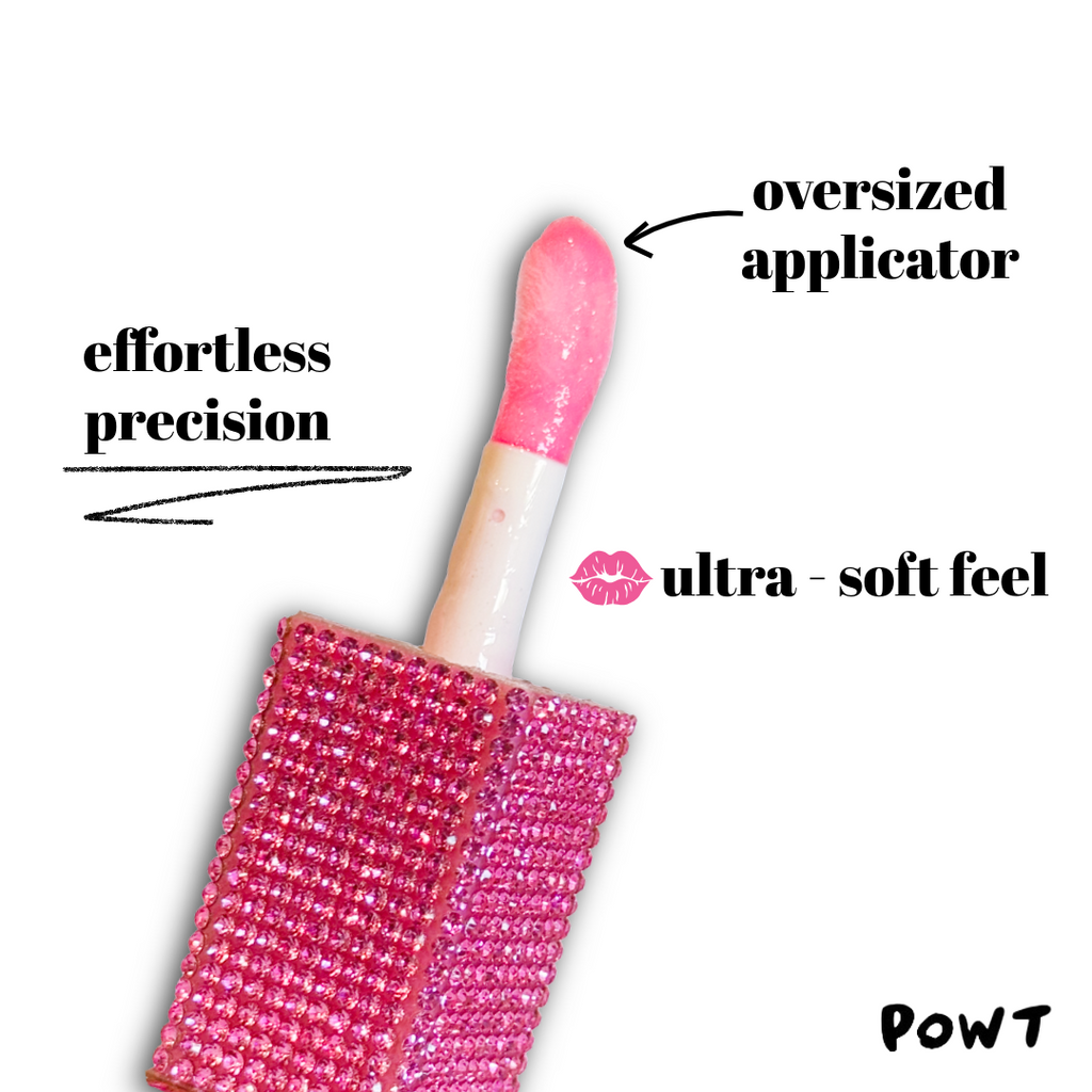 Pink Peach Color Change Plumping Lip Oil