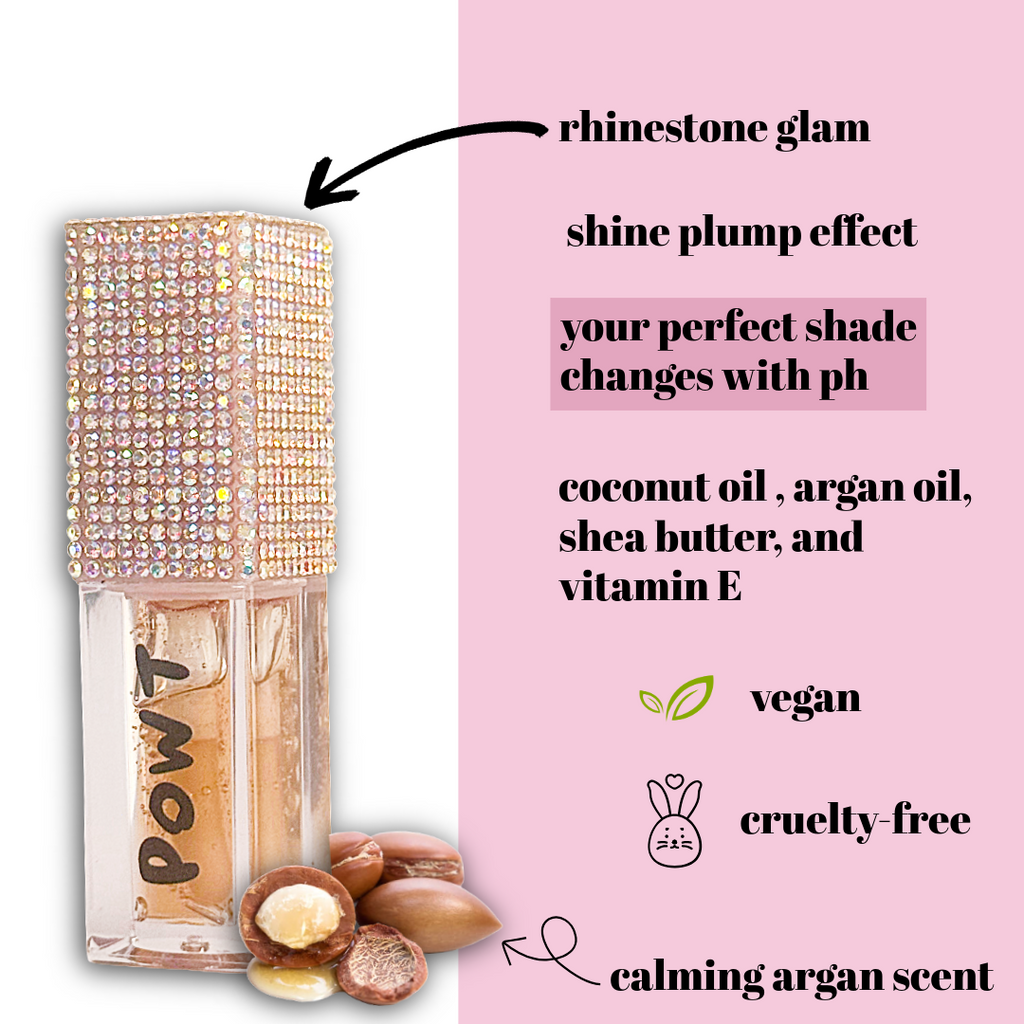 Argan Glow Color Change Plumping Lip Oil